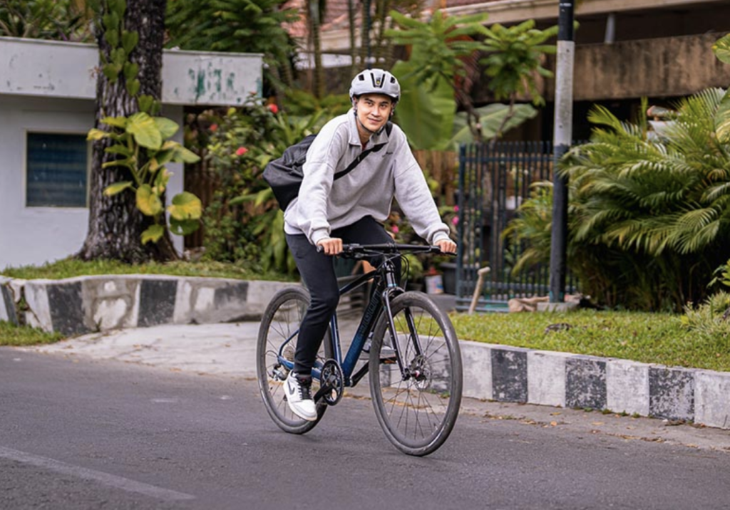 traditional bike powered by human effort